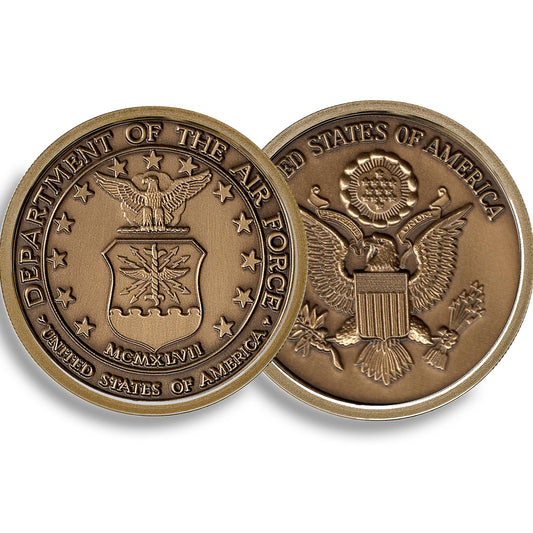Bronze Air Force Collectors Medallion