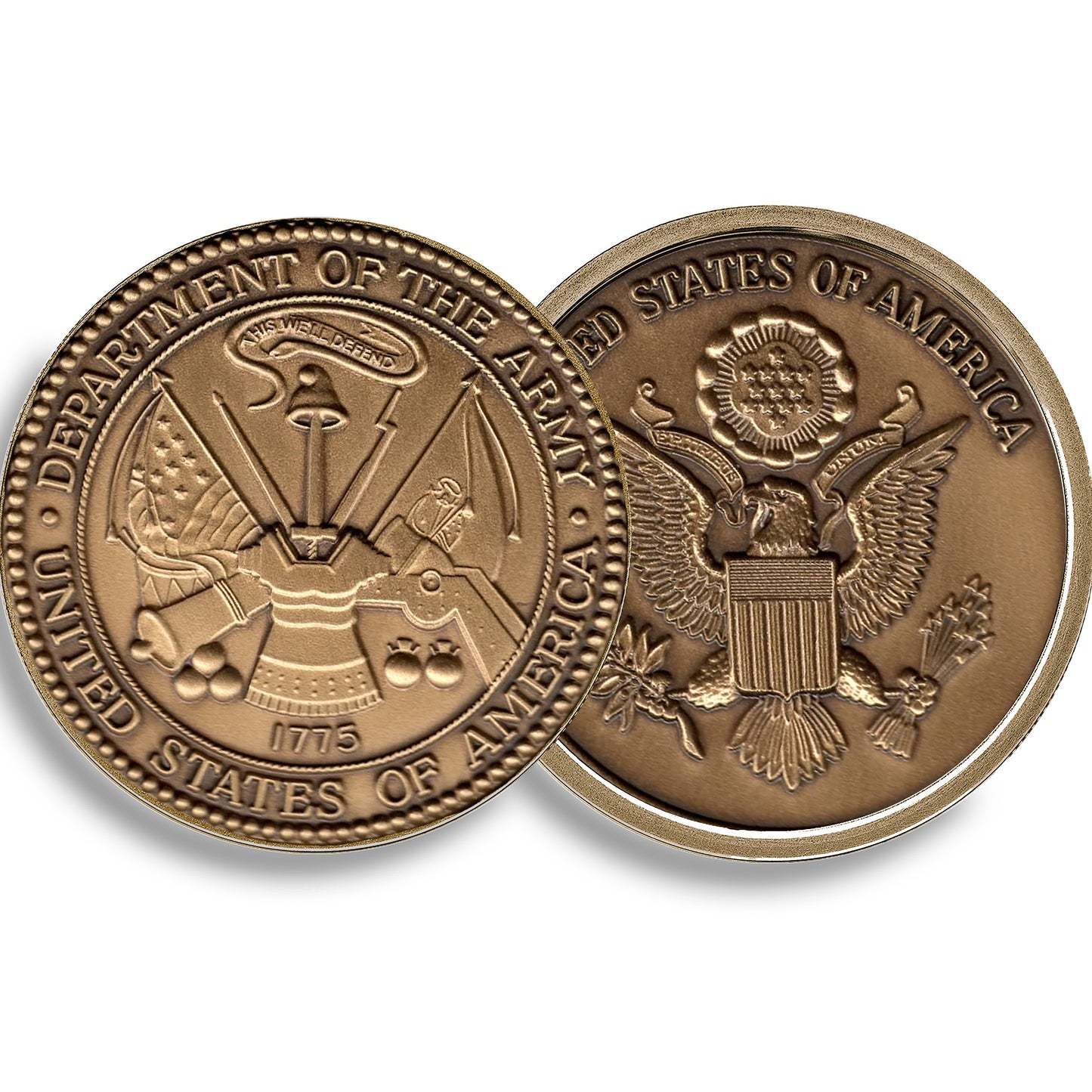 Bronze Army Collectors Medallion