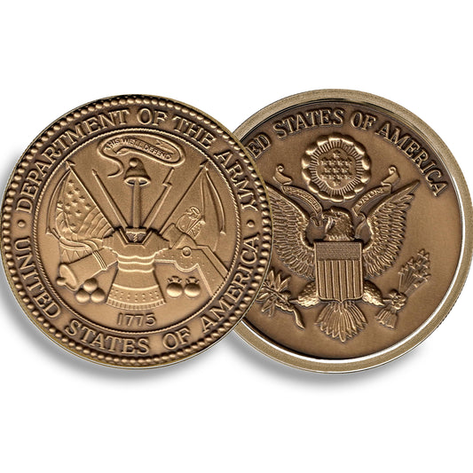 Bronze Army Collectors Medallion