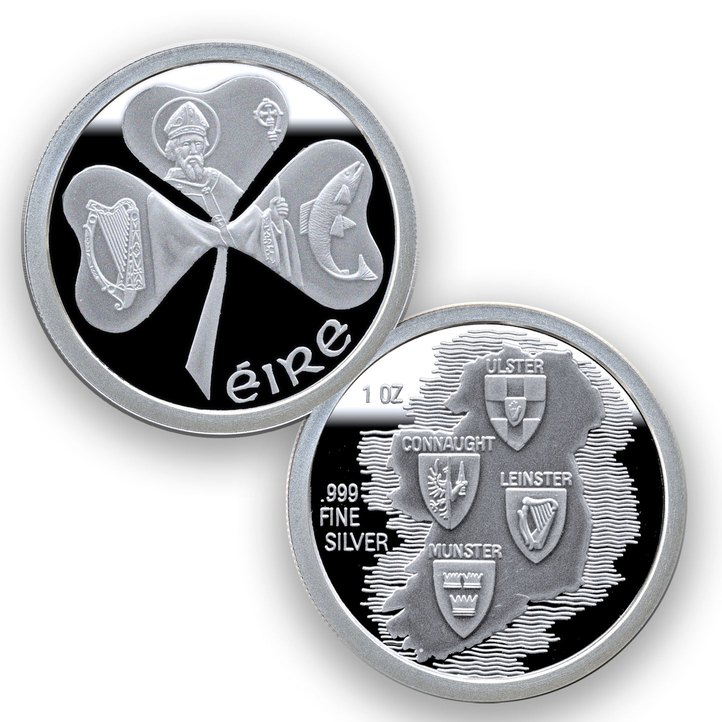 St. Patrick Silver Round