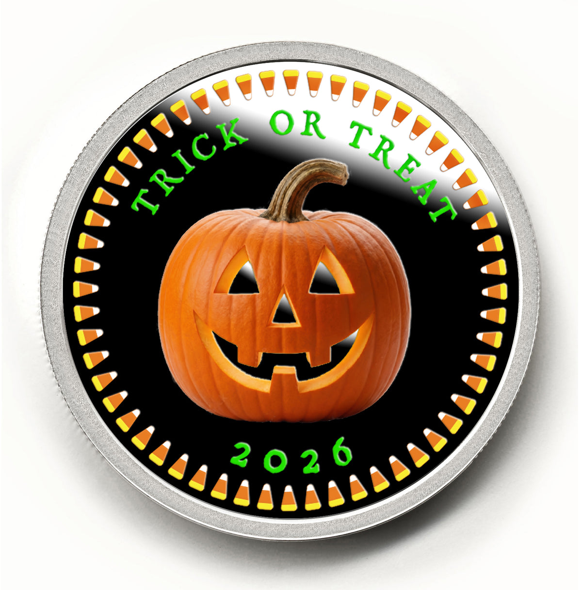 Halloween 1 Ounce Silver Round