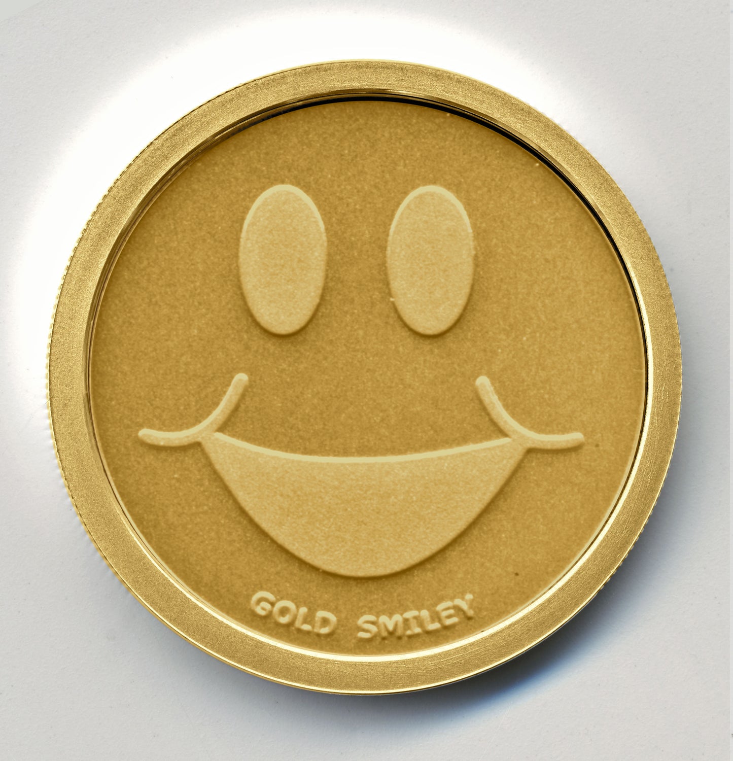 Gold Smiley 1/10 Ounce Gold Round